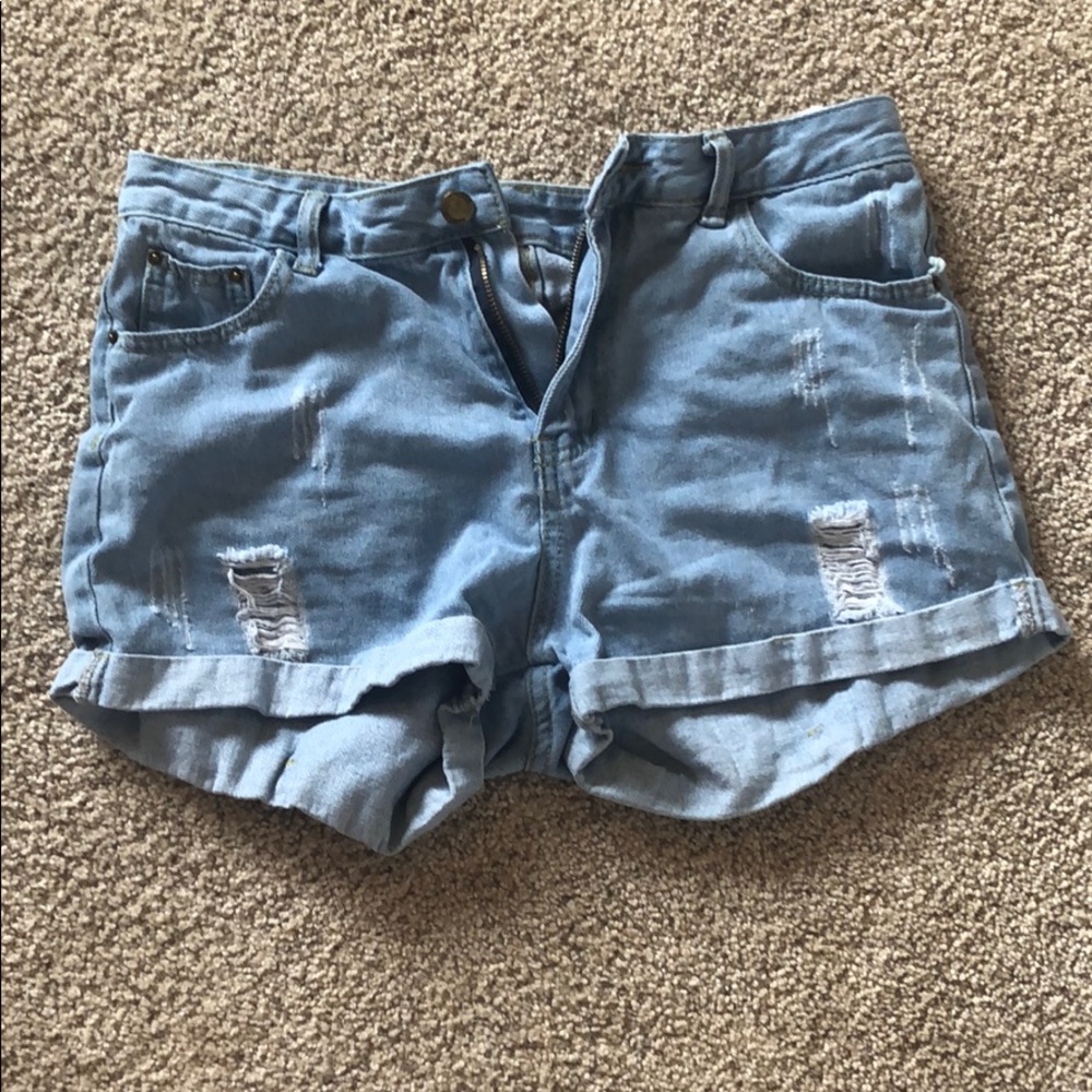 Jean shorts